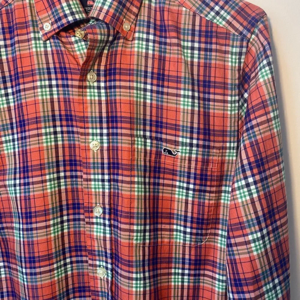 Vineyard Vines Slim Fit Tucker Shirt Men’s Size XS